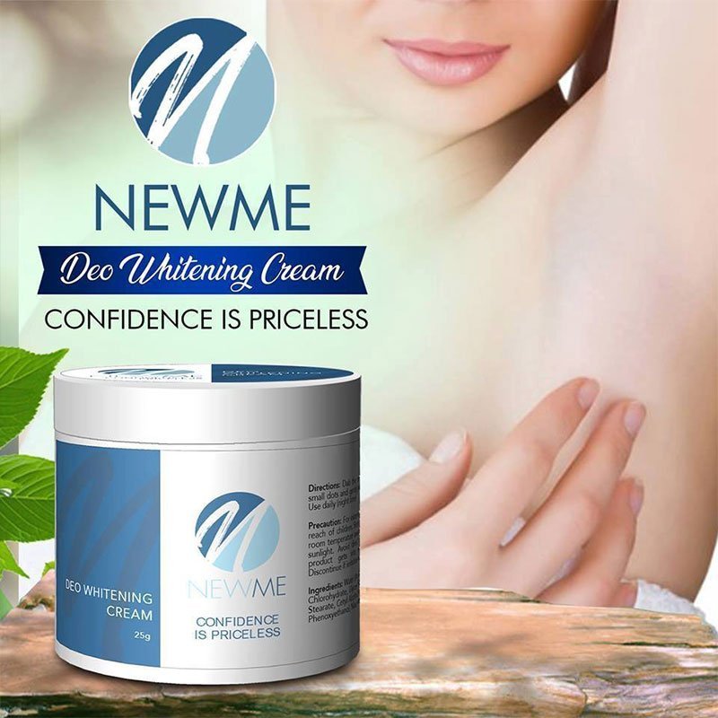 NewMe Deo Whitening Cream, Underarm Whitening, Whitening Deodorant