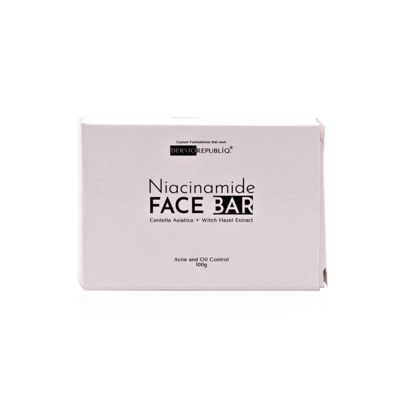 Dermorepubliq Niacinamide Acne And Oil Control Face Bar Soap 100g