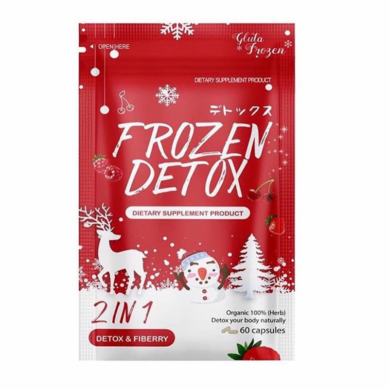 Frozen Detox Dietary Supplement 60 Capsule Made in Thailand