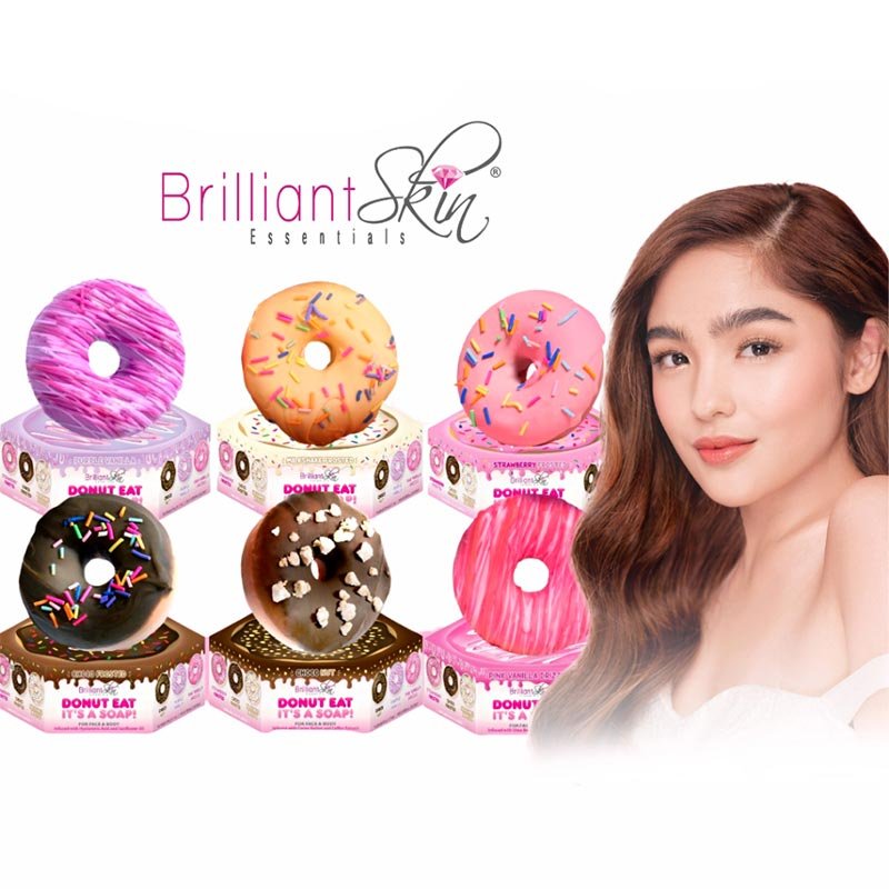 Donut-Soap-1.jpg Brilliant Skin Essentials Donut Eat It’s A Soap for Face & Body 90g