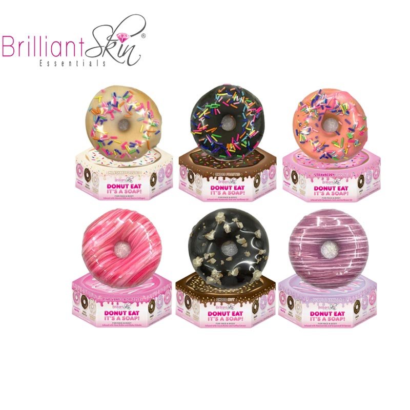 Donut-Soap.jpg Brilliant Skin Essentials Donut Eat It’s A Soap for Face & Body 90g