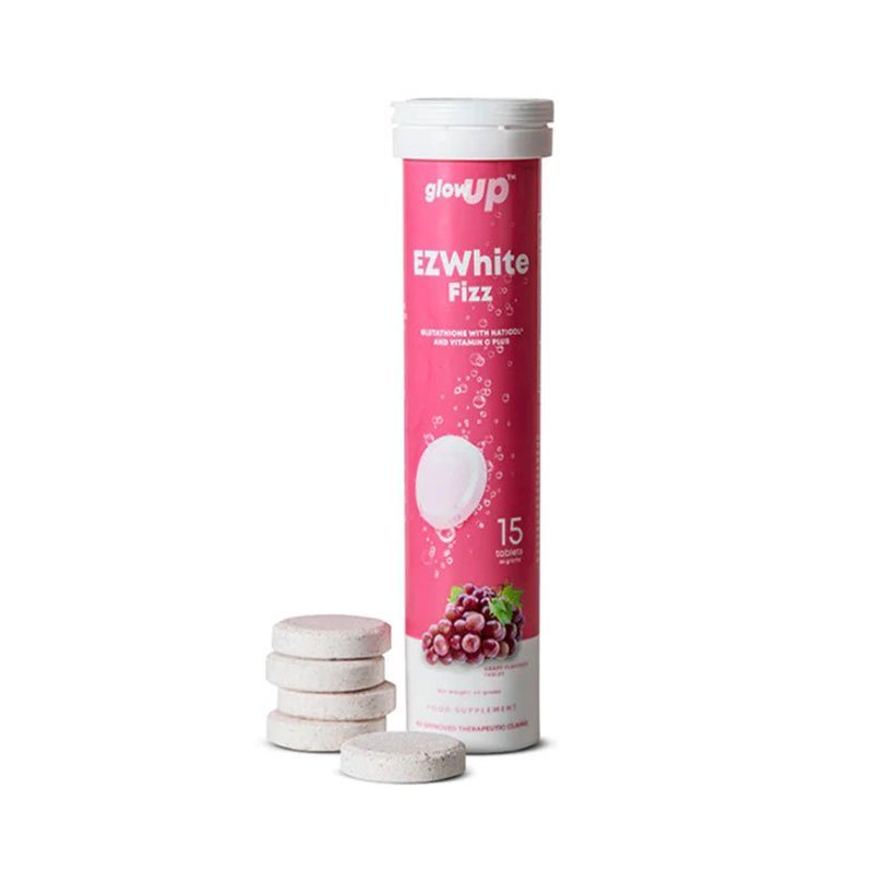Yeoubi Glow Up EZWhite Fizz Glutathione with Naticol and Vitamin C Plus (15 tablets x 4g Tube)