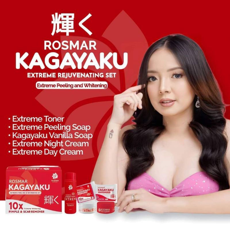 Rosmar Kagayaku Extreme Peeling & Whitening Set
