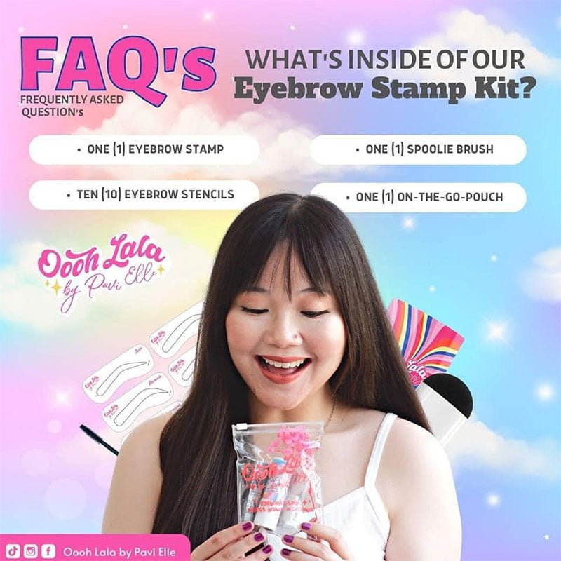 Eyebrow-Stamp-3.jpg Oooh Lala by Pavi Elle Eyebrow Stamp Kit
