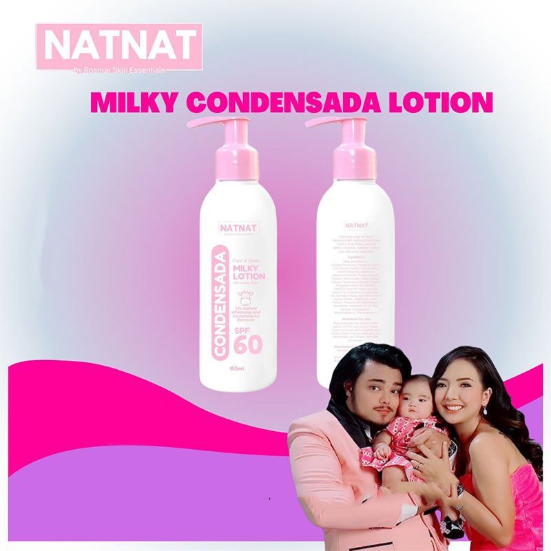 Natnat by Rosmar Condensada Face & Body Milky Lotion With Cooling Effect SPF-60 150ml