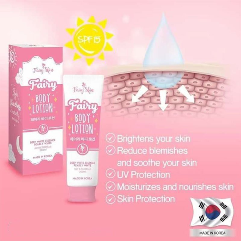 Fairy Skin Body Lotion 200ml (Made in Korea)