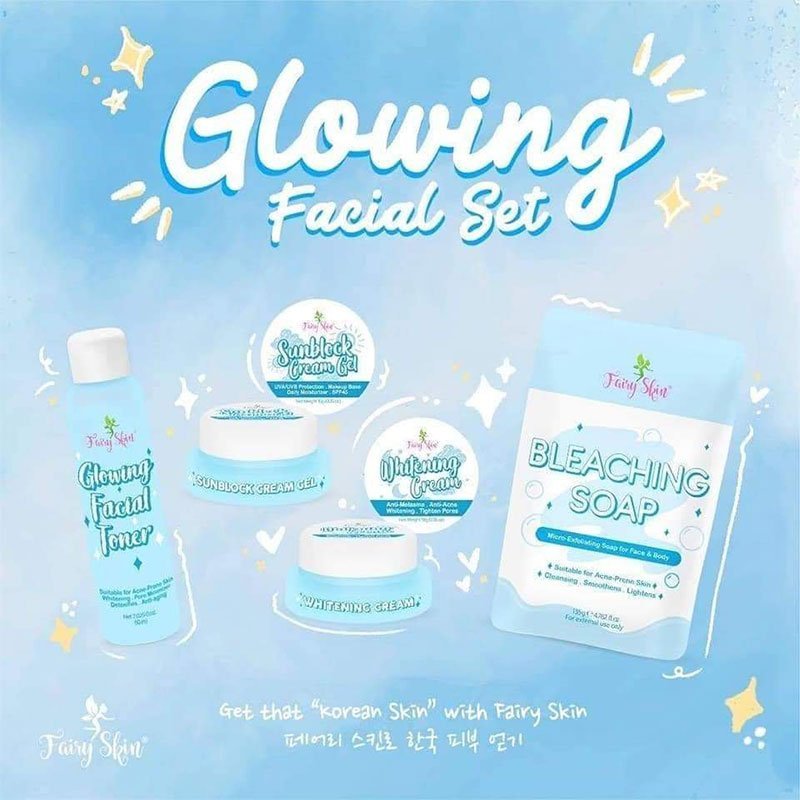 Fairy Skin Glowing Facial Set (New Packing) Product of Philippine