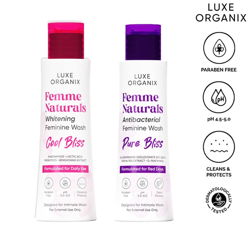 Feminine-Wash.jpg Luxe Organix Femme Naturals Whitening & Antibacterial Feminine Wash