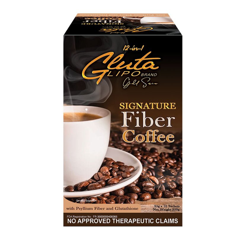 Fiber-Coffee.jpg GlutaLipo12 in 1 Gluta Lipo Gold Series Signature Fiber Coffee – 10 Sachets