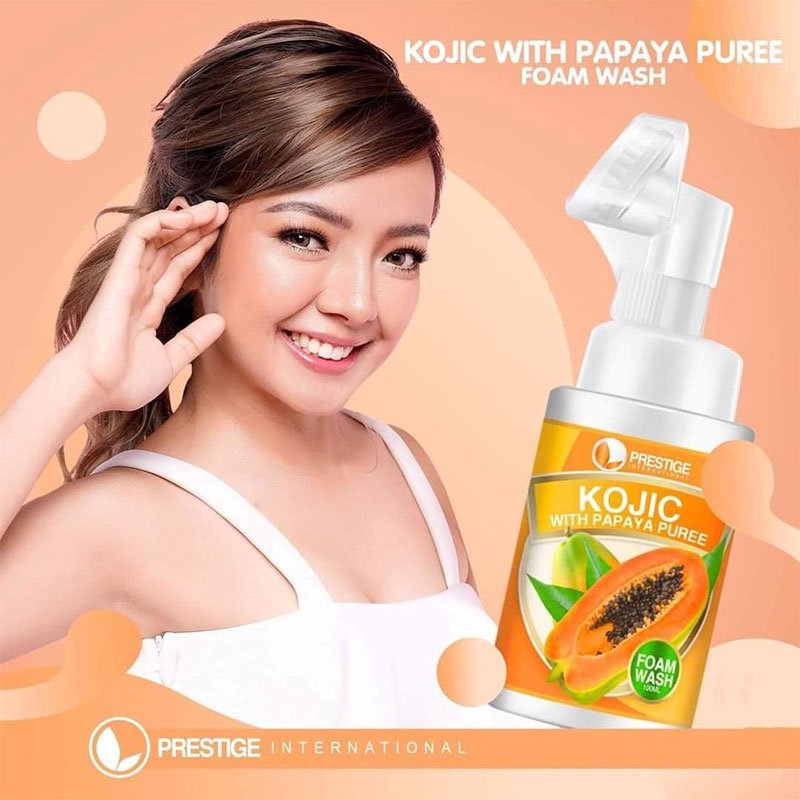 Prestige International Kojic With Papaya Puree Foam Wash