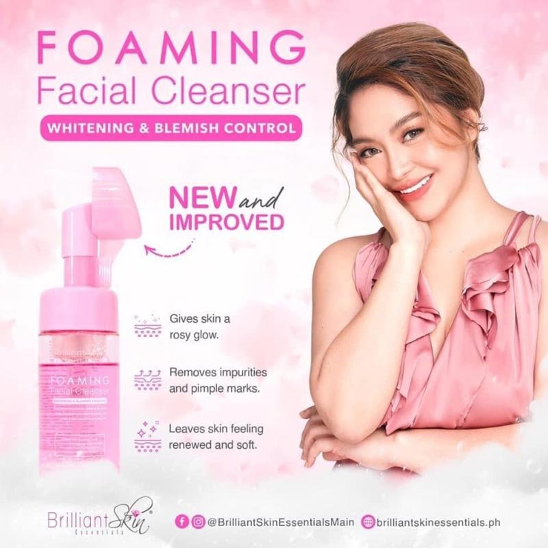 Brilliant Skin Essentials Foaming Facial Cleanser 100ml
