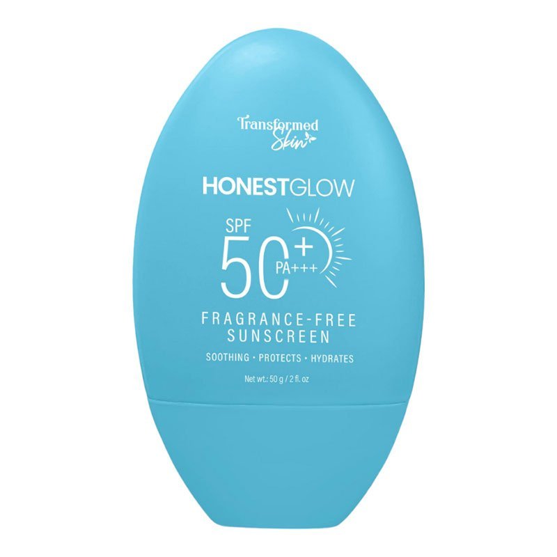 Transformed Skin Honest Glow Fragrance Free Sunscreen SPF-50 + PA+++