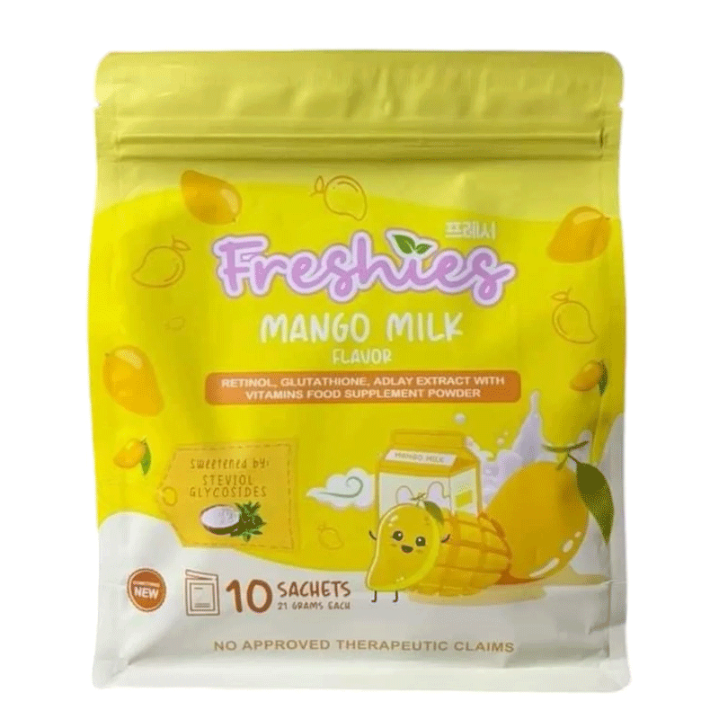 Freshies-Mango-Milk.gif JUJU GLOW Freshies Mango Milk with Vitamins Food Supplements
