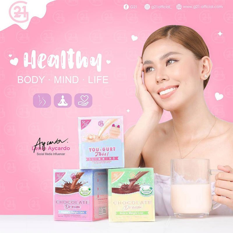 G21-CChocolate-Drink-1.jpg G21 Chocolate Dream Aid in Weight Loss & Weight Gain Chocolate Flavored Drink 200g