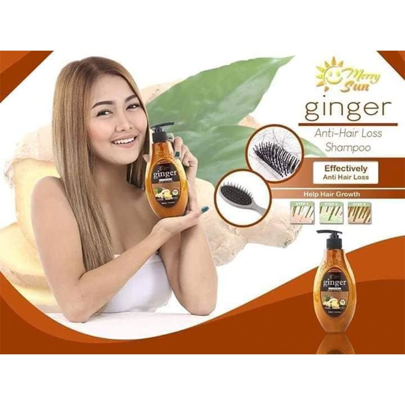 Merry Sun Ginger Scalp Treatment Anti-Hair Loss Shampoo By Merrysun Corporation
