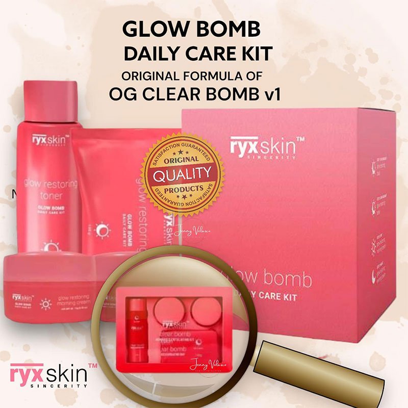 RyxSkin Glow Bomb Daily Care Kit
