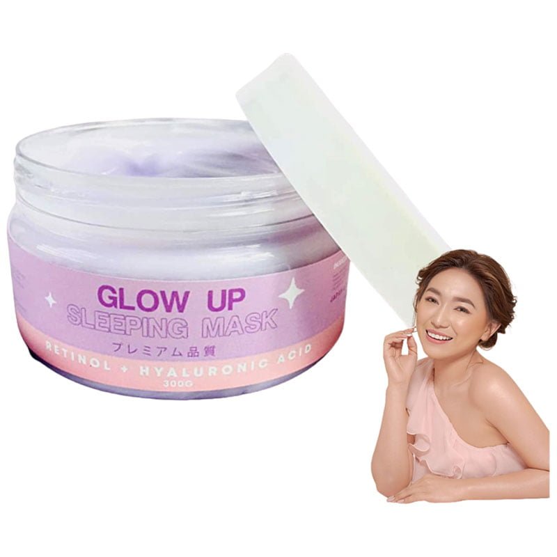BLV2 Glow Up Sleeping Mask Japan & Korea Formulation (Retinol + Hyaluronic Acid) 300g