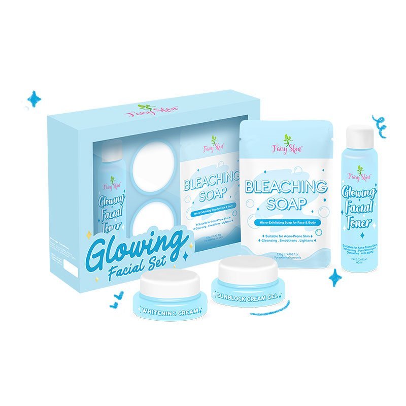 Glowing-Facial-Set.jpg Fairy Skin Glowing Facial Set (New Packing) Product of Philippine