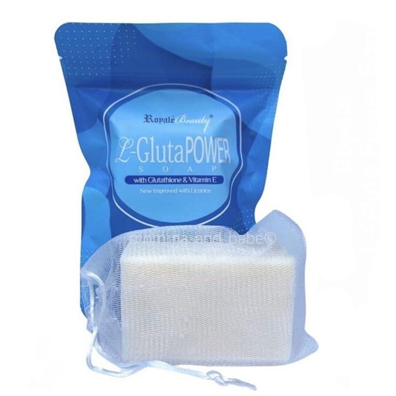 ROYALE BEAUTY L-Gluta Power Soap with Glutathione & Vitamin E 130g