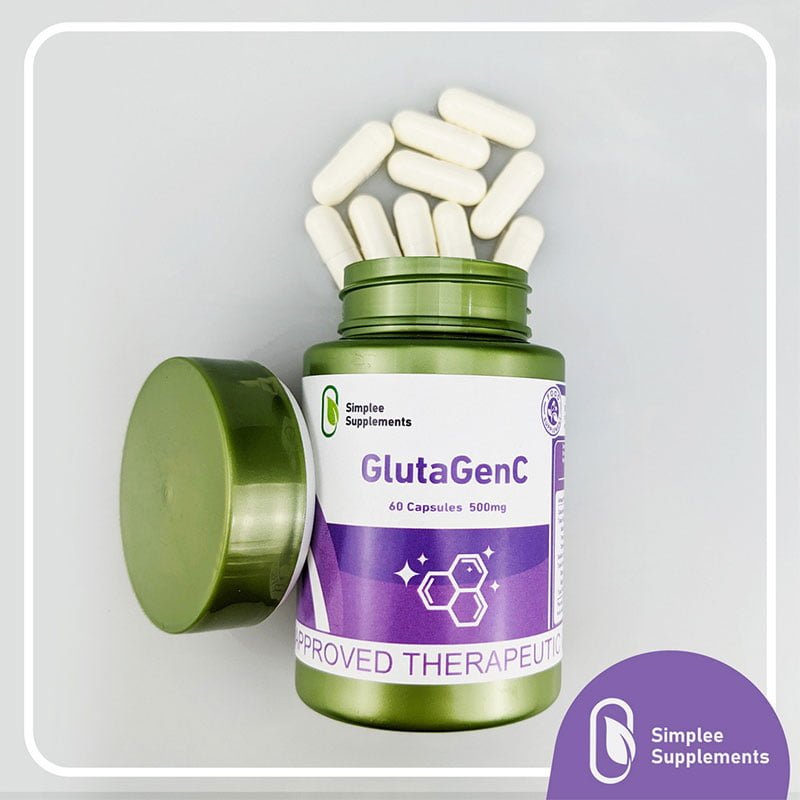 GlutaGenC.jpg Simplee Supplement GlutaGenC 60 Capsules 500mg