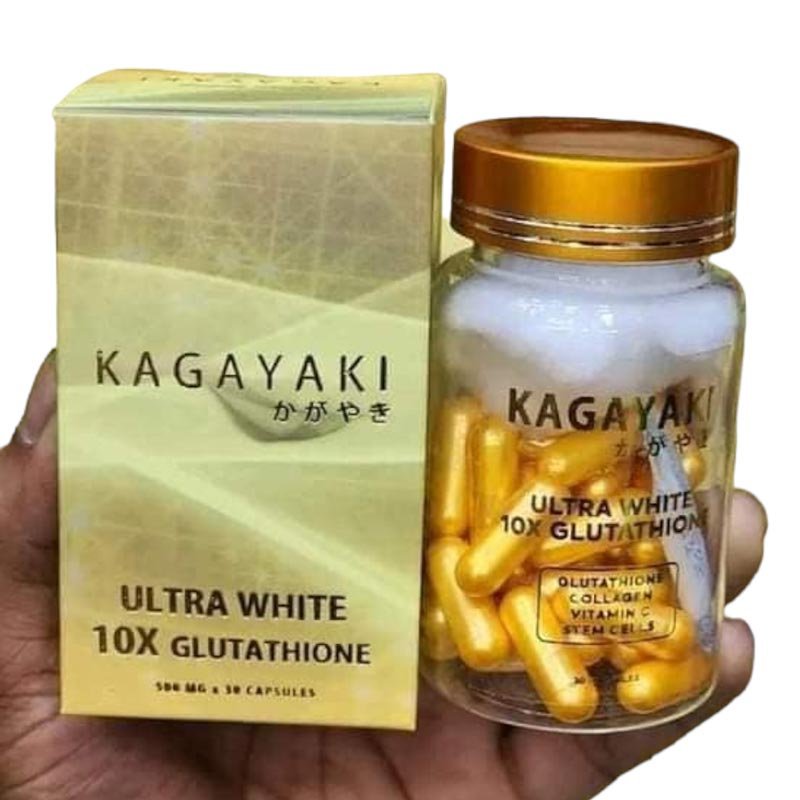 Kagayaki Ultra Whitening 10X Glutathione 500mg 30 Capsule