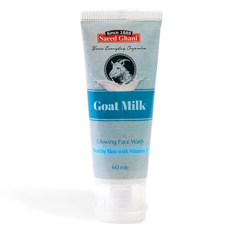 Goat-Milk-Face-Wash.jpg Saeed Ghani Naturally Powerful Goat Milk Face Wash