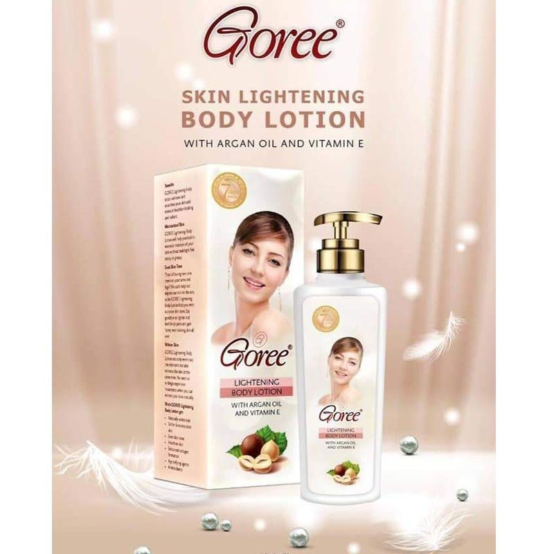 Goree Lightening Body Lotion With Argon Oil & Vitamin E 200ml