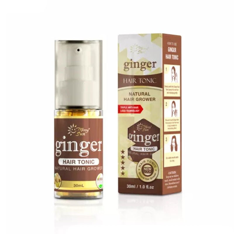 Hair-Tonic.jpg Merry Sun Ginger Hair Tonic Natural Grower Spray 30ml By Merrysun Corporation