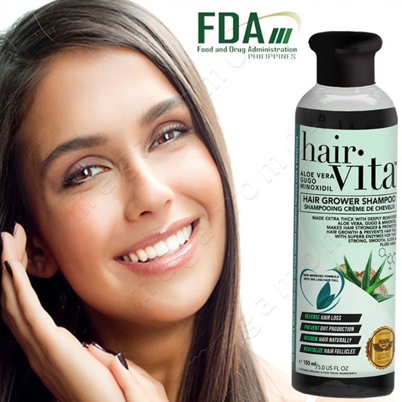 Hair-Vita-Shampoo-1.jpg Hair Vita Hair Grower Shampoo from Aloe Vera, Gugo, Minoxidil 150ml