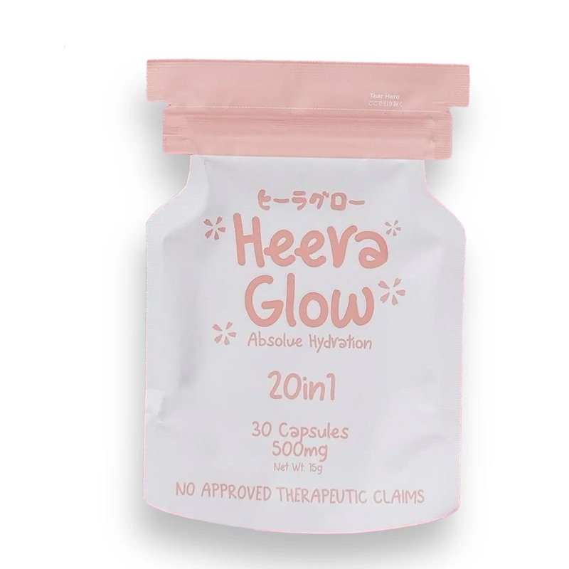 Heera Glow Absolute Hydration 20 in 1 Glutathione Collagen 30 Capsules
