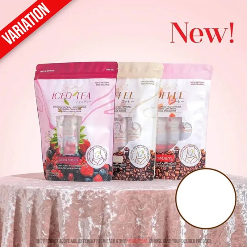 Hikari-Drinks.jpg Beauty&U Hikari 100% Natural and Organic Drinks 10 Sachets x 21g
