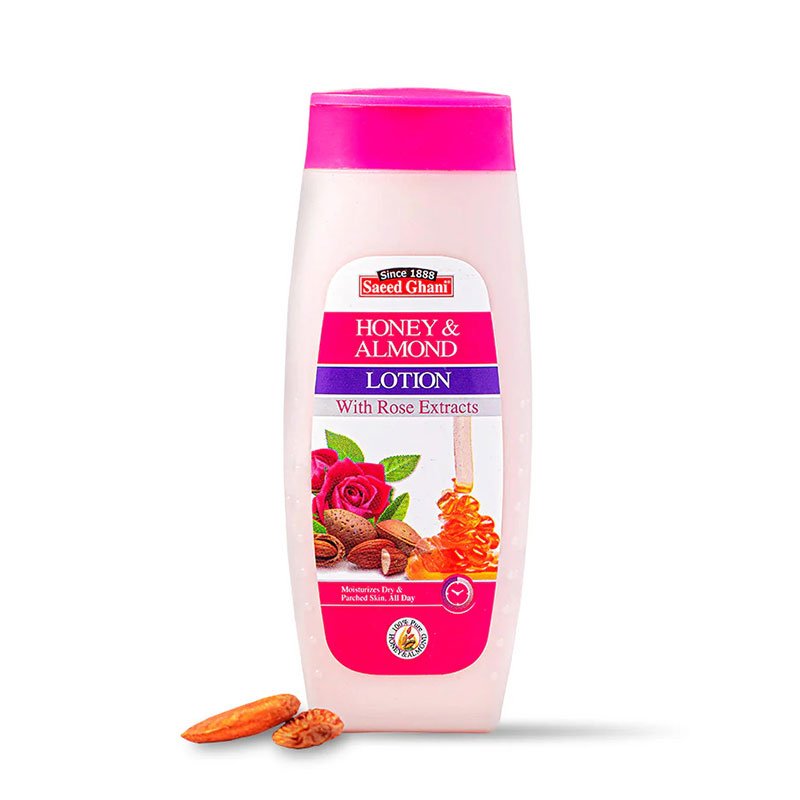 Honey-Almond-Lotion.jpg Saeed Ghani Honey & Almond Lotion with Rose Extract