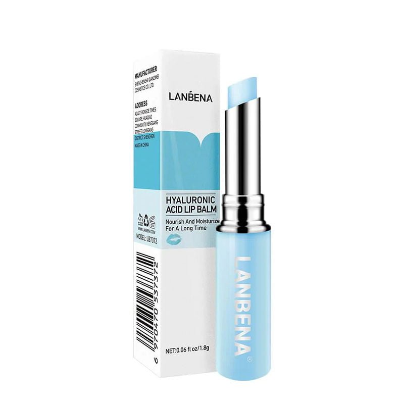 Hyaluronic-Acid-Lip-Balm.jpg Lanbena Hyaluronic Acid Lip Balm Nourish and Moisturize for Long Time