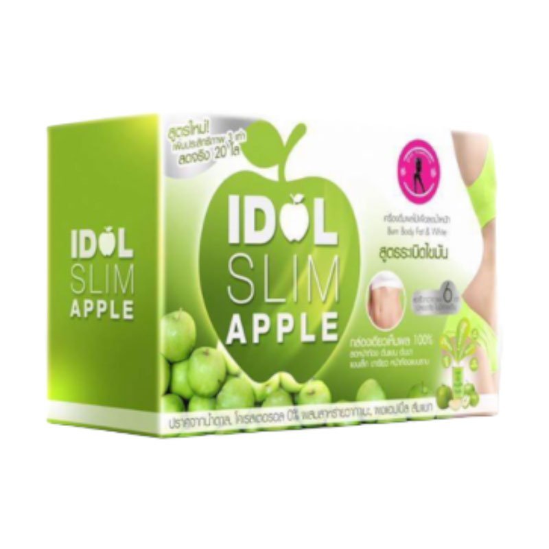Idol-Slim.jpg Idol Slim Apple Block Burn Fruit Drinks Diet Weight Loss Burn Fat Product of Thailand