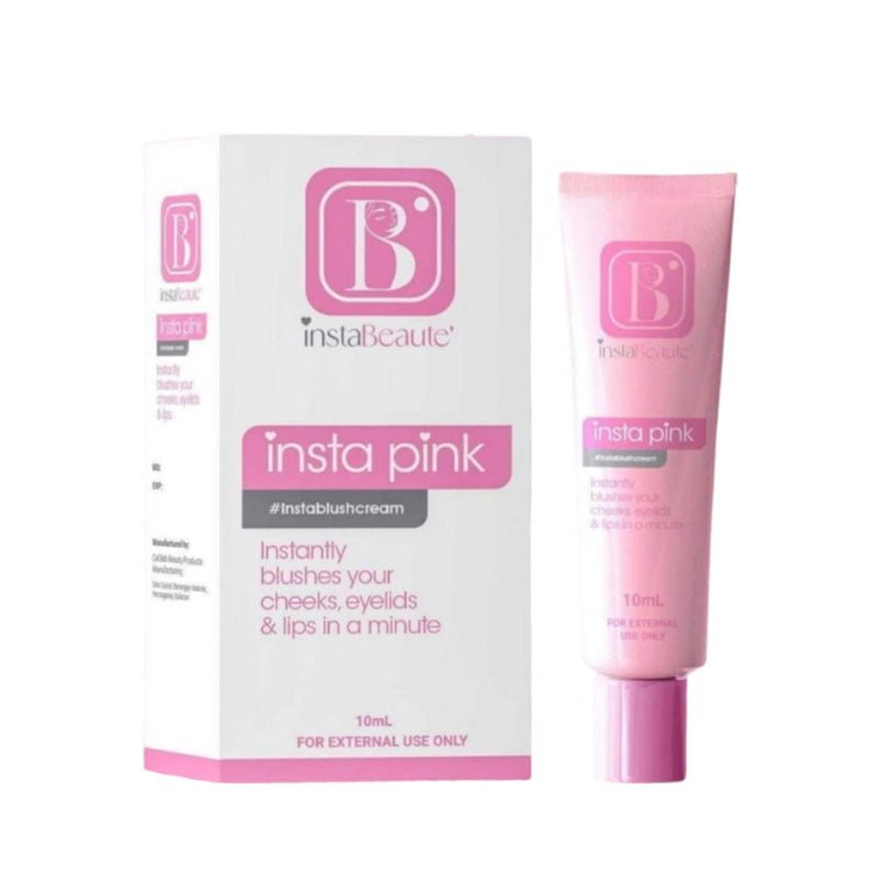 InstaPink.jpg InstaBeaute Insta Pink Blush Cream Instantly Blushes your Cheeks, Eyelids & Lips