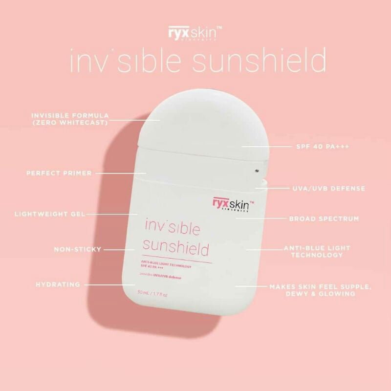 RyxSkin Sincerity Invisible Sunshield Made in Philippine