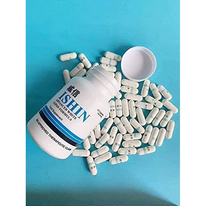Ishin-5.jpg Ishin Advanced 10X Whitening Japan Formula with Collagen and Glutathione 60 Capsule