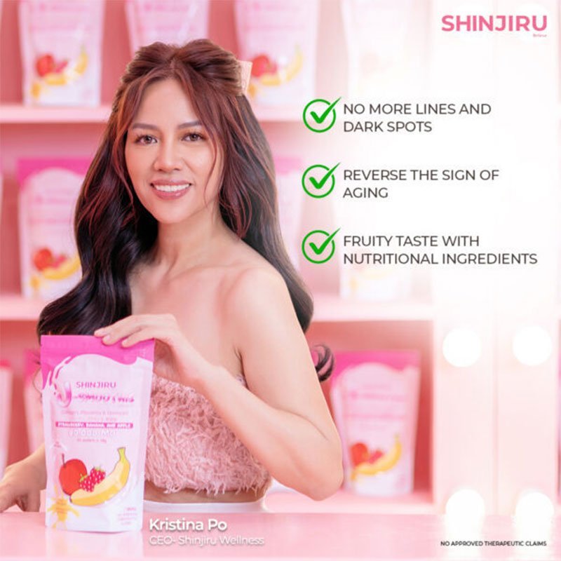 J-Smoothie-1.jpg SHINJIRU Wellness J-Smoothie Collagen, Placenta & StemCell 80,000mg 10 Sachets x 18g