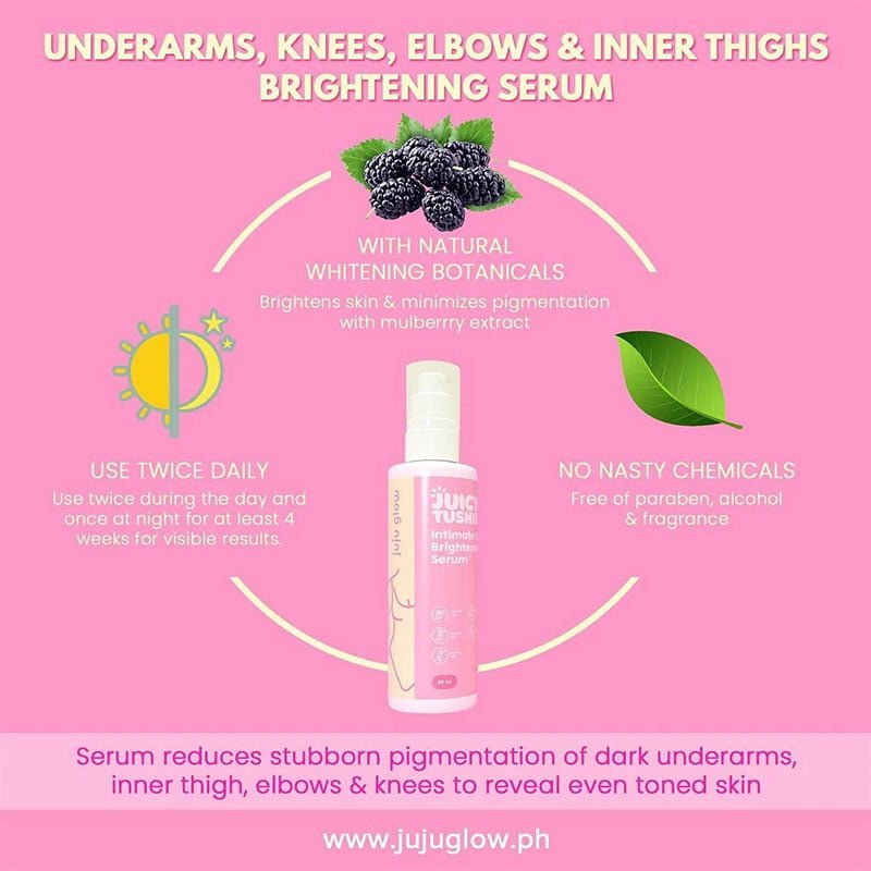 JUJU GLOW Juicy Tushie Intimate Care Brightening Serum