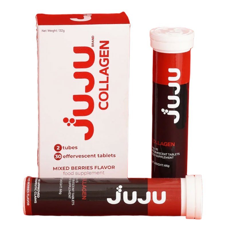 Juju-Collagen-Tablet.jpg Juju Collagen Mixed Berries Flavor Food Supplement