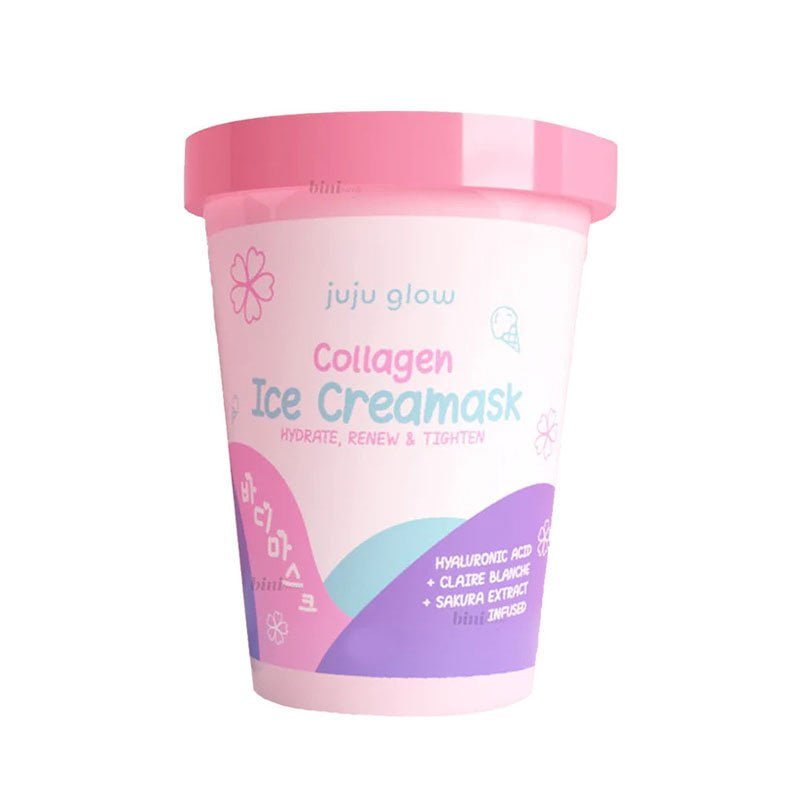 Juju-Ice-Cream-Mask-1.jpg JUJU GLOW Collagen Ice Cream Mask, Hydrate, Renew & Tighten 135g