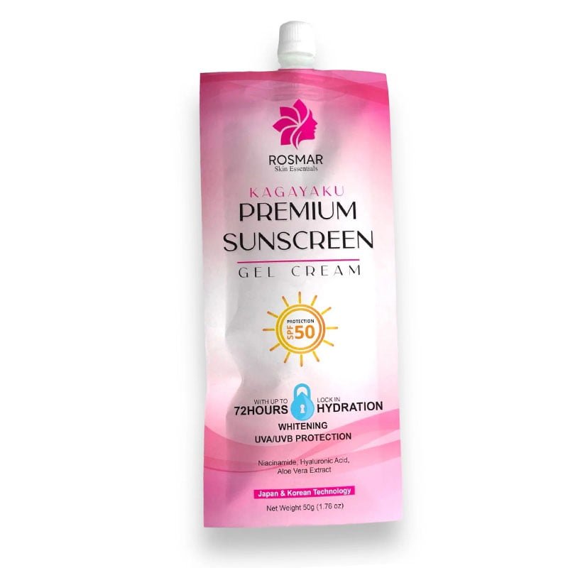 Rosmar Kagayaku Premium Sunscreen Gel Cream SPF50 50g