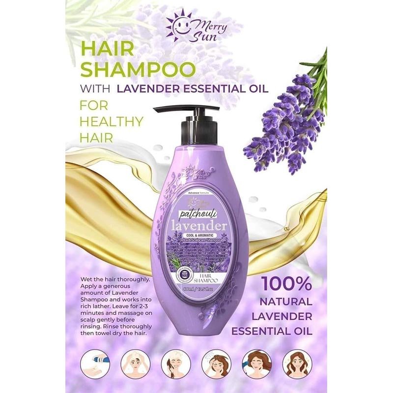 Lavender-Hair-Shampoo-1.jpg Merry Sun Patchouli Lavender Hair Shampoo By Merrysun Corporation