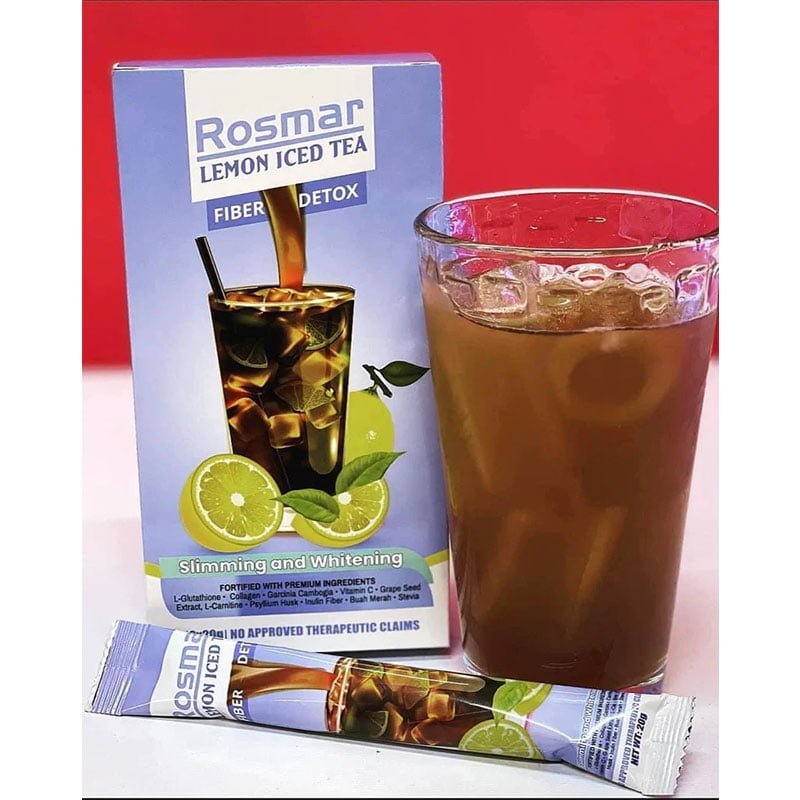 Lemon-Iced-Tea.jpg Rosmar Lemon Iced Tea Fiber Detox Slimming & Whitening Drink