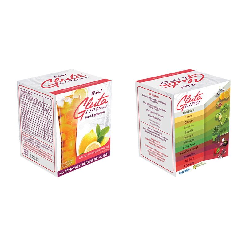Gluta Lipo 12 in 1 Glutalipo Detox Juice – 10 Sachets