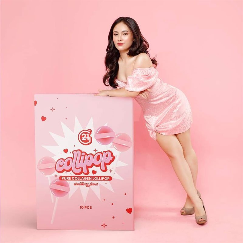 Lollipop-1.jpg G21 50,000mg Premium Collagen Lollipop Strawbery Flavor