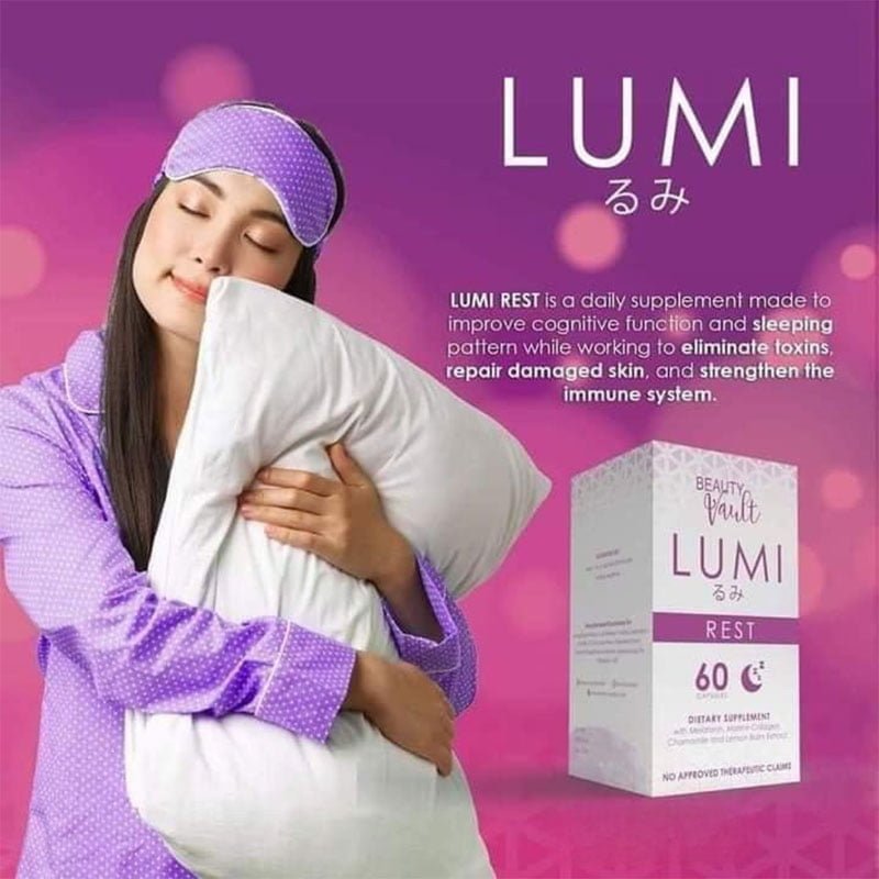 Beauty Vault Lumi 60capsules (Glutathione,Rest,Fit)