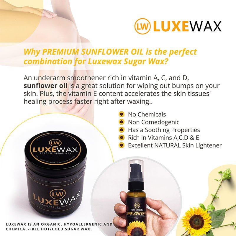 Luxewax Premium Sunflower Oil 50ml