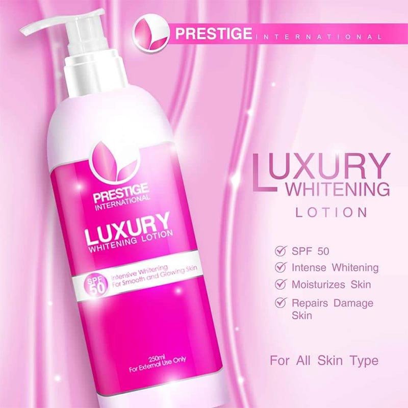 Prestige International Luxury Whitening Lotion SPF-50 250ml
