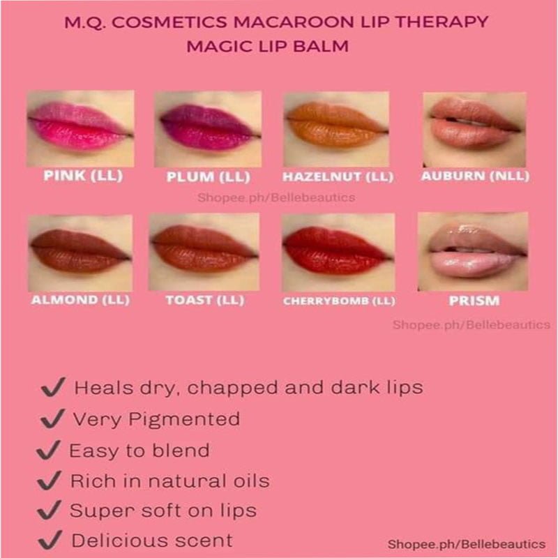 Macaroon.jpg1_.jpg MQ Cosmetics Lip Therapy Magic Lip Balm